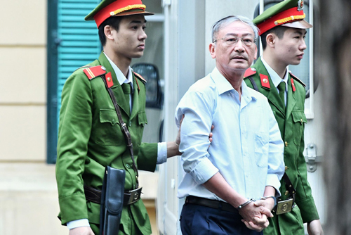 Bị cáo Nguyễn Xuân Thắng, cựu thành viên Hội đồng thành viên PVN. Ảnh: Giang Huy