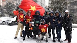 Tuyết rơi quá dày, 14h sẽ thông báo chính thức có hoãn chung kết U23 Việt Nam - U23 Uzbekistan hay không