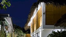 Mê mẩn với ngôi nhà vườn lợp mái lá dừa đẹp ngang khu nghỉ dưỡng cao cấp ở Trà Vinh