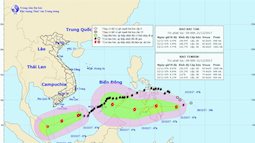 Bão Kai-tak suy yếu, bão Tembin tăng tốc tiến thẳng Biển Đông