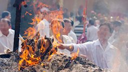 Giáo hội Phật giáo Việt Nam đề nghị bỏ tục đốt vàng mã