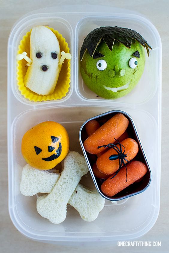 Những hộp cơm bento cho trẻ theo chủ đề Halloween vô cùng đáng yêu - Ảnh 10.