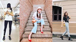 Street style sao Việt: Bộ đầm hồng nguyên cây của Ngọc Trinh trở thành tâm điểm tuần 