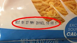 Các mẹ thường xuyên đi siêu thị mua đồ, nhớ tìm hiểu kỹ những ký hiệu này trên bao bì để không bao giờ lãng phí thức ăn