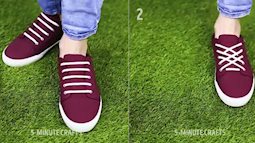 4 cách buộc dây giày vừa nhanh vừa đẹp bạn không thể bỏ qua