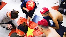 Dân mạng đua nhau nhuộm tóc cờ đỏ sao vàng cổ vũ cho U23 Việt Nam trận chung kết