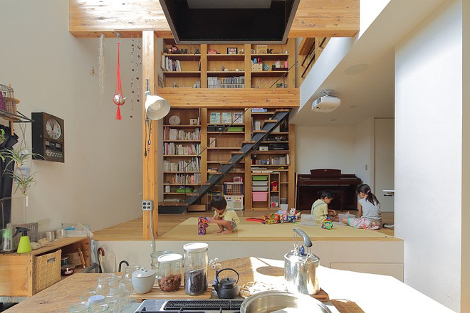 Ngôi nhà đẹp hoàn hảo dành cho 5 người khiến ai cũng phải ngưỡng mộ ở Nhật - Ảnh 1.