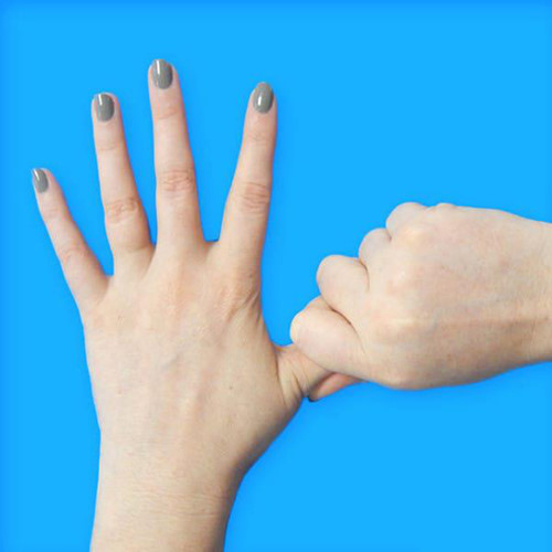Nắm bóp ngón cái giúp giảm các bệnh về dạ dày, lá lách, đau đầu, rối loạn da