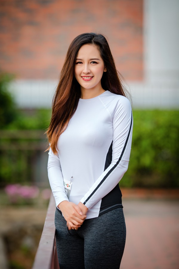  Mai Phương Thúy tham gia một sự kiện tại Hạ Long vào tháng 4/2018. 