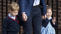 Công chúa nhỏ Charlotte của Hoàng gia Anh đáng yêu trong ngày đến đón em trai vừa chào đời
