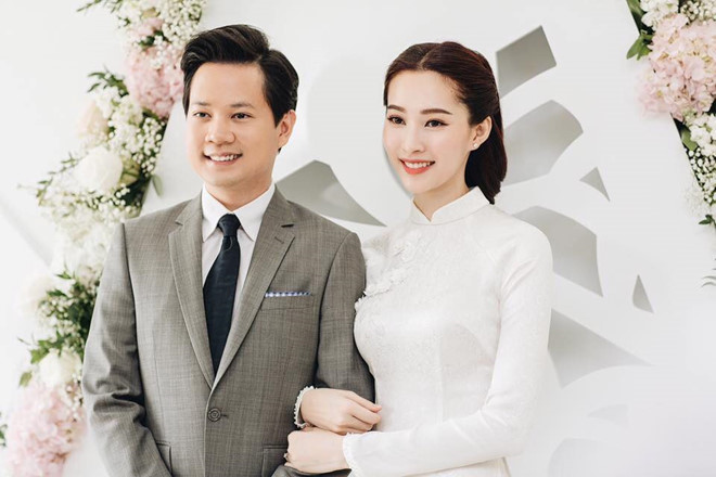  Đặng Thu Thảo kết hôn vào tháng 10/2017.