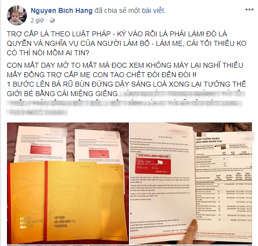 Bao lâu tránh thị phi, Hằng Túi bỗng tố chồng cũ 1 năm không gửi tiền trợ cấp nuôi con, còn Xari thì tỏ thái độ với con chồng - Ảnh 3.