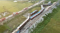 Toàn cảnh vụ tai nạn đường sắt kinh hoàng ở Thanh Hóa từ flycam