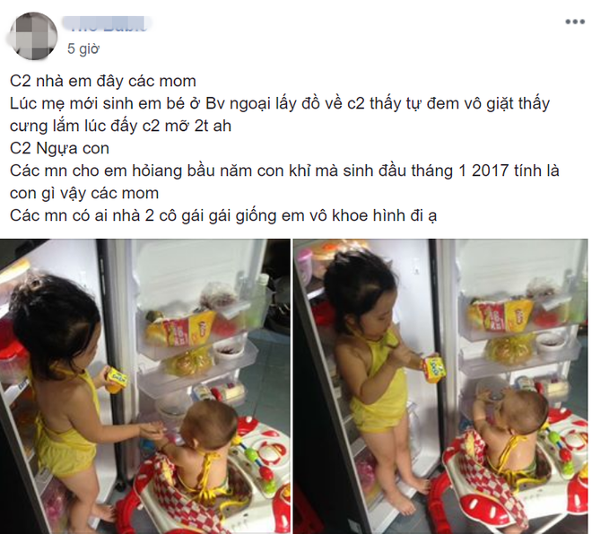 Góc đảm đang: Bé gái 4 tuổi biết phụ mẹ chăm em khiến dân tình  không khỏi xuýt xoa - Ảnh 1.