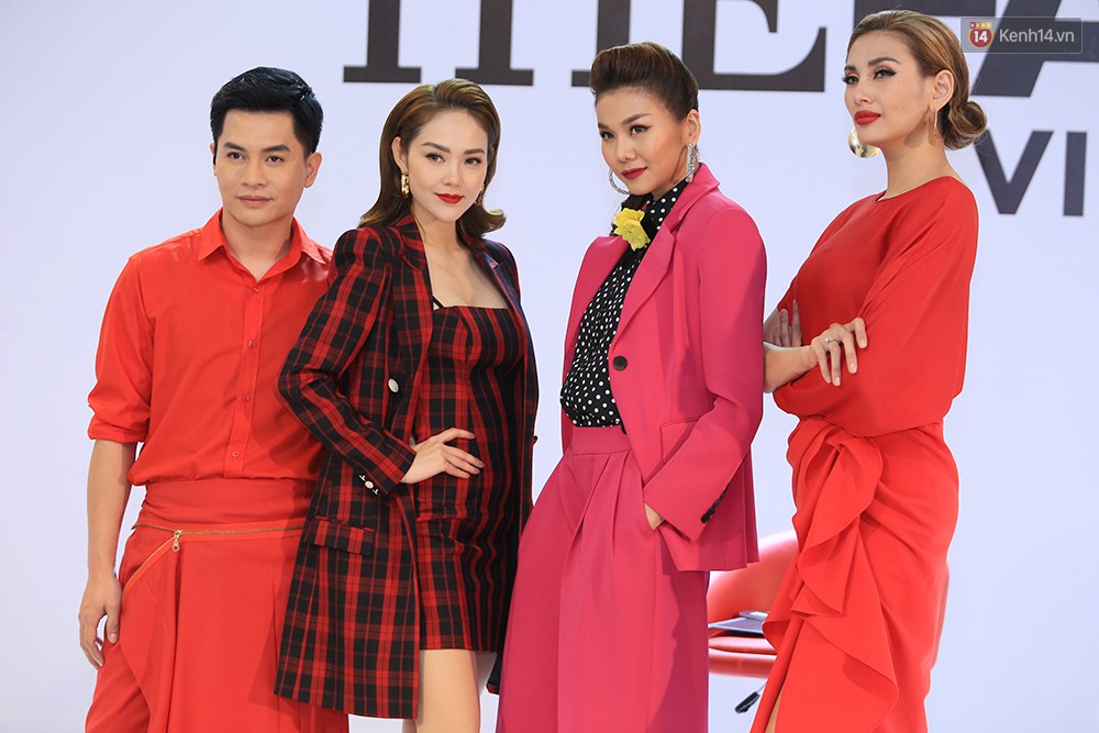 Thanh Hằng đeo đồng hồ 2 tỷ, Võ Hoàng Yến “ton sur ton” Nam Trung tại casting The Face ở Hà Nội - Ảnh 11.