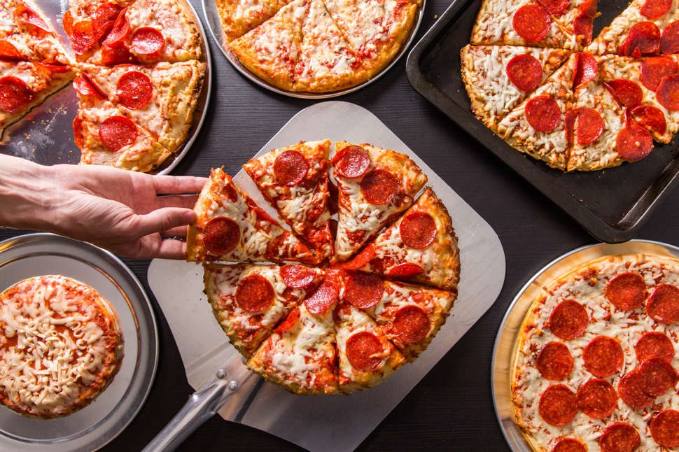 Chế biến pizza đông lạnh cực nhanh và tiện lợi hình ảnh