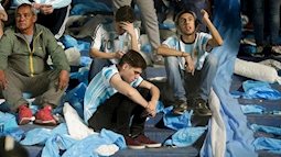 Nỗi thất vọng của các cổ động viên đội tuyển Argentina sau trận hòa Iceland