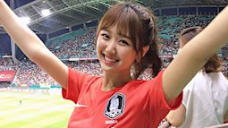Cổ vũ đội tuyển Hàn Quốc ở World Cup, nữ sinh chiếm spotlight trên MXH vì quá xinh đẹp và rạng rỡ