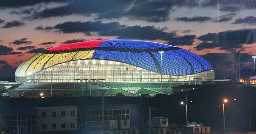 Sân vận động Fisht Olympic, tỉnh Sochi hình ảnh