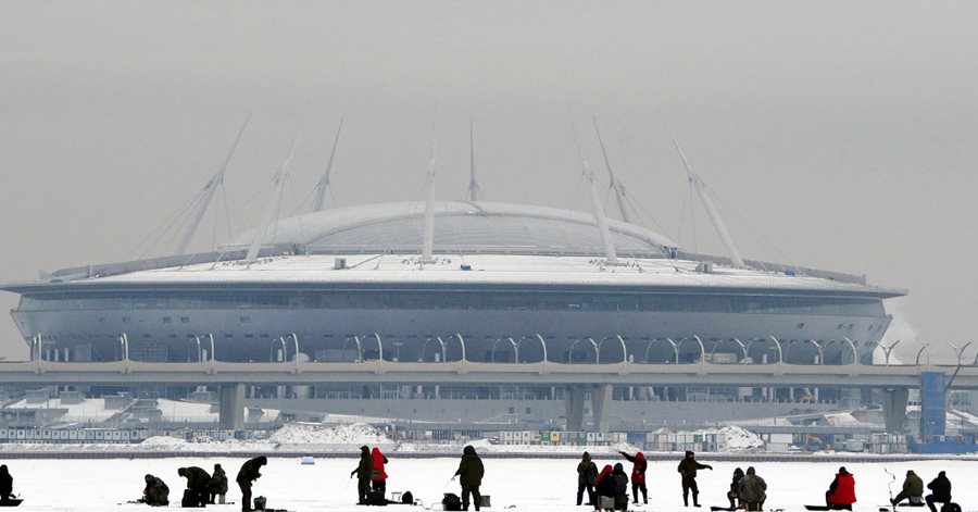 Sân vận động Krestovsky, thành phố Sait Petersbugrg hình ảnh