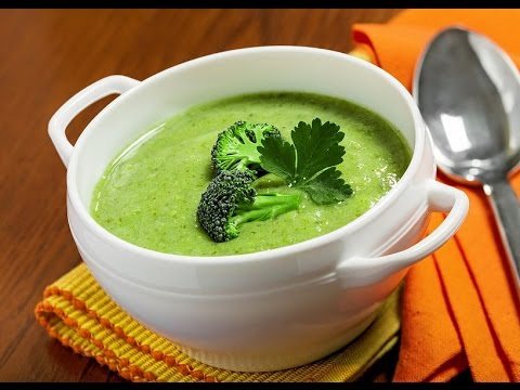 Nhắc đến những món súp chống ung thư thì không thể nào không nhắc đến súp bông cải xanh với bột yến mạch hình ảnh