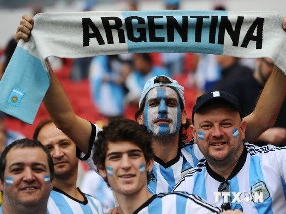 Cổ động viên Argentina đang chứng kiến mùa WorldCup đáng quên nhất