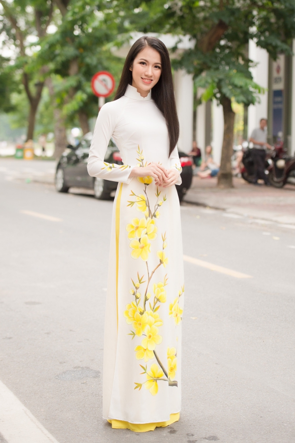 Vòng thi sơ khảo miền Bắc thu hút nhiều gương mặt quen thuộc. Trong ảnh là người đẹp Vũ Thị Tuyết Trang, từng lọt top 15 Hoa hậu Hoàn vũ Việt Nam 2017.