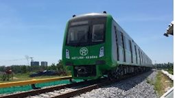 Tàu điện tuyến Cát Linh - Hà Đông chính thức đóng điện lưới Quốc Gia để chạy thử