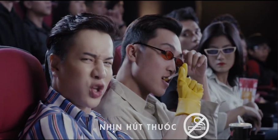 Lou Hoàng đọc rap siêu đáng yêu mách nước giới trẻ bí kíp thanh lịch ở rạp chiếu phim - Ảnh 4.