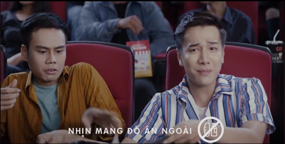 Lou Hoàng đọc rap siêu đáng yêu mách nước giới trẻ bí kíp thanh lịch ở rạp chiếu phim - Ảnh 5.
