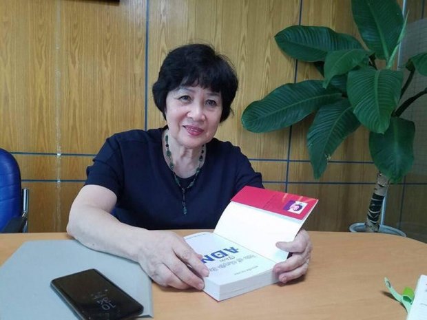 Cô Nguyễn Thị Nga - Giám đốc Trung tâm Phân tích ADN và Công nghệ di truyền.