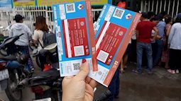 Dấu hiệu 'đầu cơ' vé xem Olympic Việt Nam tại giải tứ hùng trong ngày đầu tiên bán vé