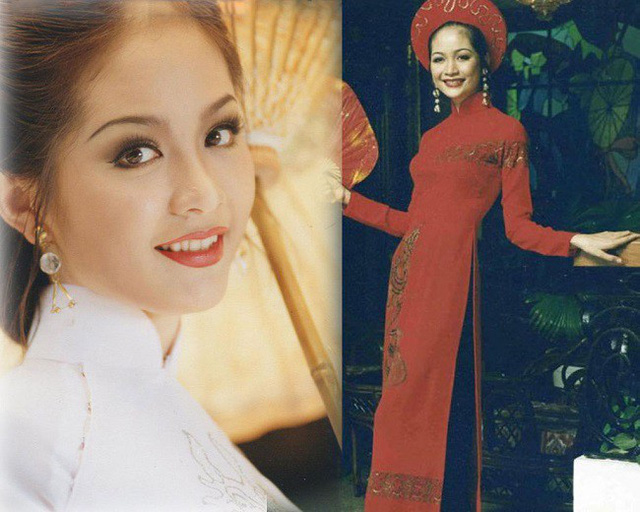 Nhan sắc mặn mà của Hoa hậu Nguyễn Thiên Nga thập niên 90.