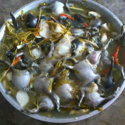 Món ếch òn nguyên con khiến nhiều người nhìn thôi đã khiếp vía này hóa ra là đặc sản nổi tiếng ở một vùng đất tại Việt Nam