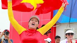 Vỡ òa trong niềm hạnh phúc, tuyển thủ rowing mang về huy chương vàng đầu tiên cho đoàn thể thao Việt Nam