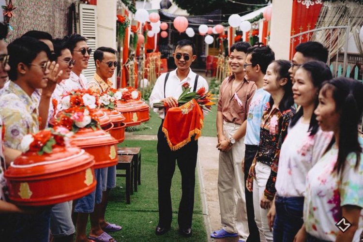 Bộ ảnh cưới độc nhất vô nhị của cặp đôi Cô Mít Cậu Tèo An Giang khiến dân mạng thích thú