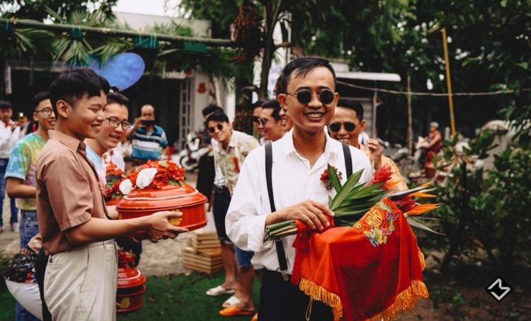 Bộ ảnh cưới độc nhất vô nhị của cặp đôi Cô Mít Cậu Tèo An Giang khiến dân mạng thích thú