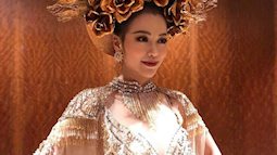"Nữ thần mặt trời" Nguyễn Phương Khánh với bộ trang phục dân tộc đẹp nhất Hoa hậu Trái đất 2018