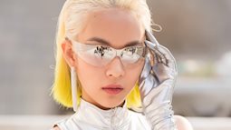 Choáng với bộ đồ hàng hiệu như người ngoài hành tinh của Phí Phương Anh khi dự Seoul Fashion Week