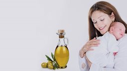 Mách mẹ cách dùng dầu oliu an toàn cho con