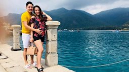 Bà mẹ hai con Hải Băng vừa khoe đang có thai bé thứ 3 mà vẫn trẻ măng