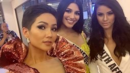 Bộ đầm màu lựu đỏ của H’Hen Niê làm bao người ngẩn ngơ tại Miss Universe 2018
