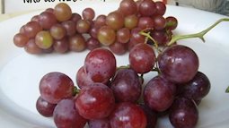 Cẩn thận mua nhầm nho Trung Quốc 
