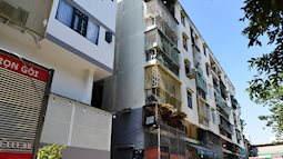 Lo an toàn tính mạng, hàng trăm người vội vã rời khỏi chung cư nghiêng ngày cận Tết