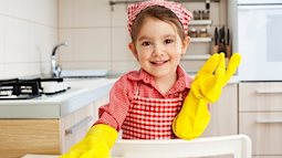 Trẻ năng động hơn khi biết làm việc nhà sớm