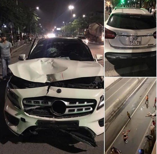 Phản ứng bất ngờ của tài xế Mercedes GLA gây tai nạn ở hầm Kim Liên khi biết 2 người chết - Ảnh 2.