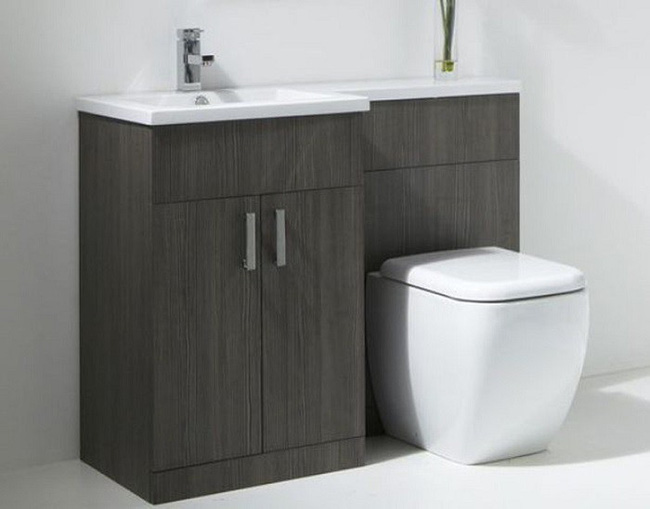 Gợi ý các thiết kế bồn cầu ăn gian diện tích cho những người sở hữu một căn phòng tắm chật hẹp - Ảnh 2.