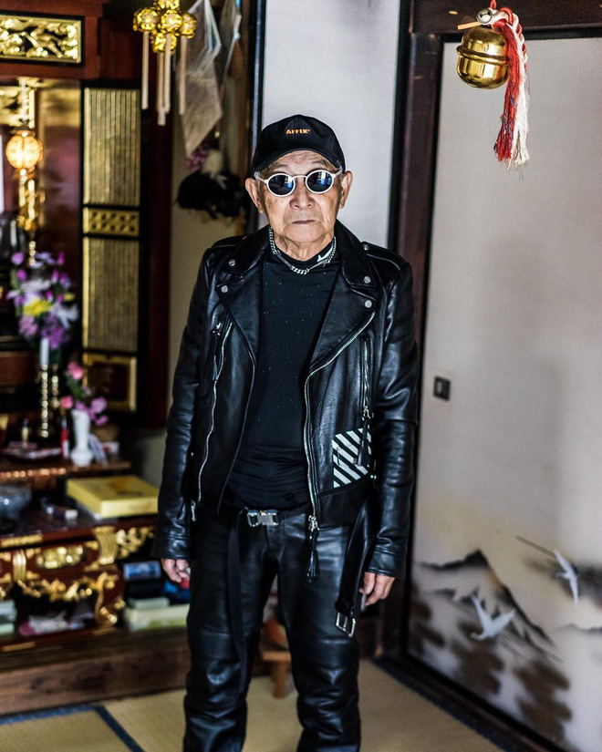 Internet phát sốt với cụ ông ăn chơi nhất Nhật Bản: 84 tuổi vẫn diện đồ hiệu nghìn USD, thần thái ngút trời - Ảnh 3.
