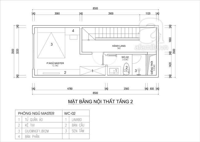 Tư vấn thiết kế nhà 4 tầng cho gia đình trẻ trên mảnh đất có diện tích chưa đến 30m² - Ảnh 3.