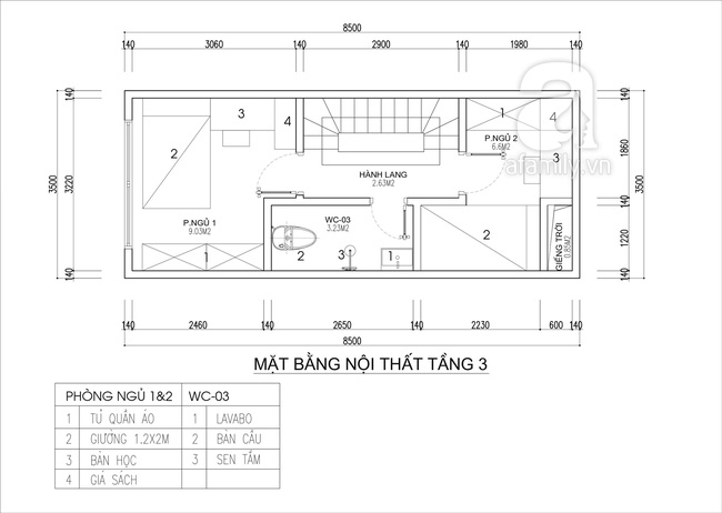 Tư vấn thiết kế nhà 4 tầng cho gia đình trẻ trên mảnh đất có diện tích chưa đến 30m² - Ảnh 4.